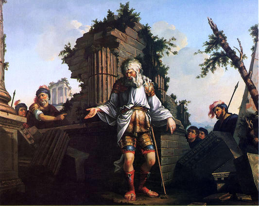 John Trumbull Belesarius - Canvas Print