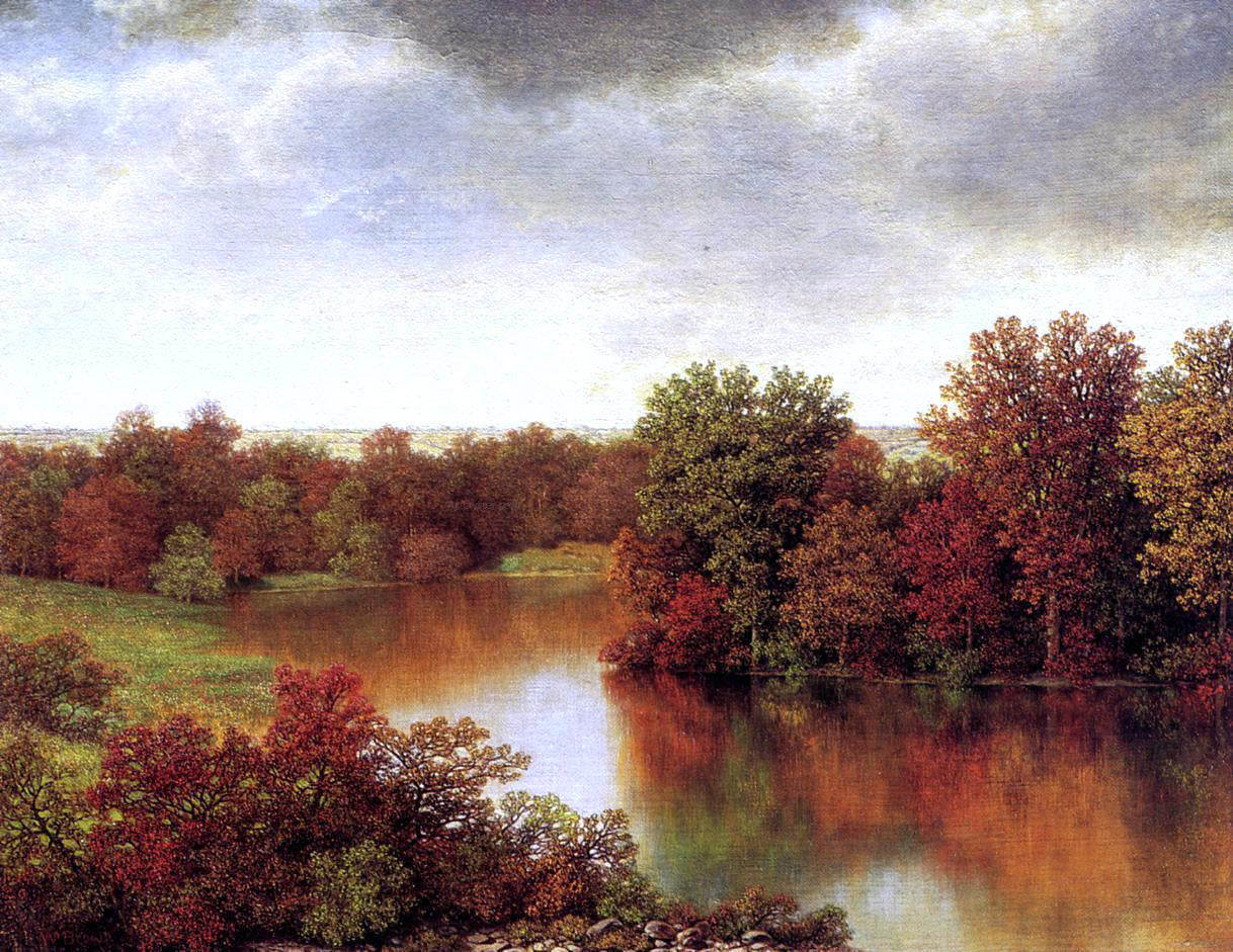 William Mason Brown Bend in the River - Canvas Print