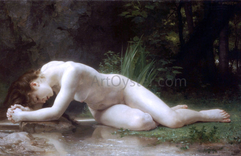 William Adolphe Bouguereau Biblis - Canvas Print