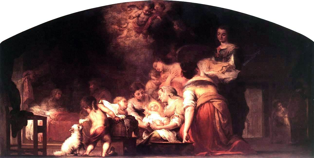 Bartolome Esteban Murillo Birth of the Virgin - Canvas Print