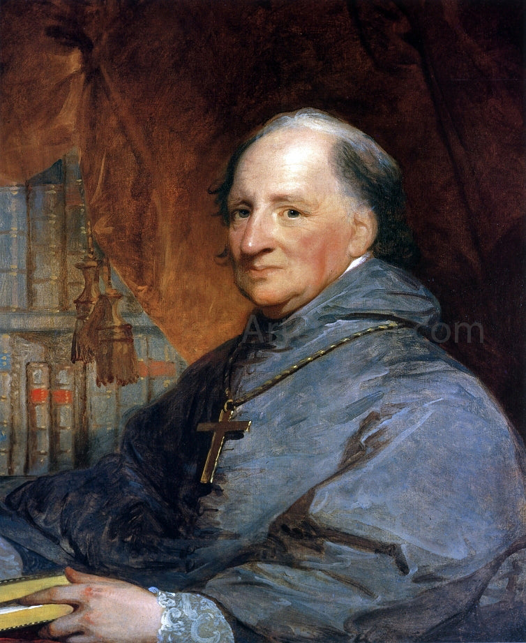 Gilbert Stuart Bishop John Carroll - Canvas Print