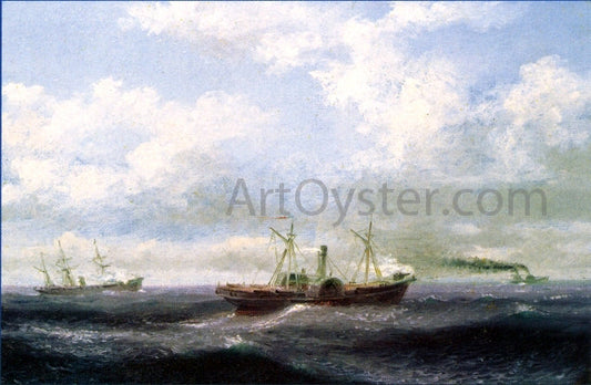 Xanthus Russell Smith Blockade Runner - Canvas Print