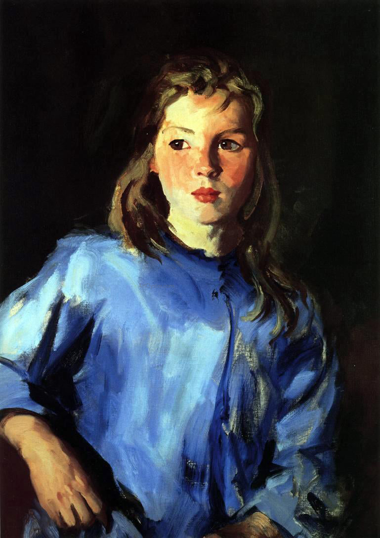 Robert Henri Blond Bridget Lavelle - Canvas Print