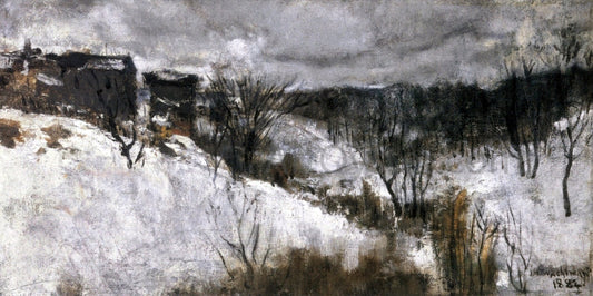John Twachtman Bloody Run - Canvas Print