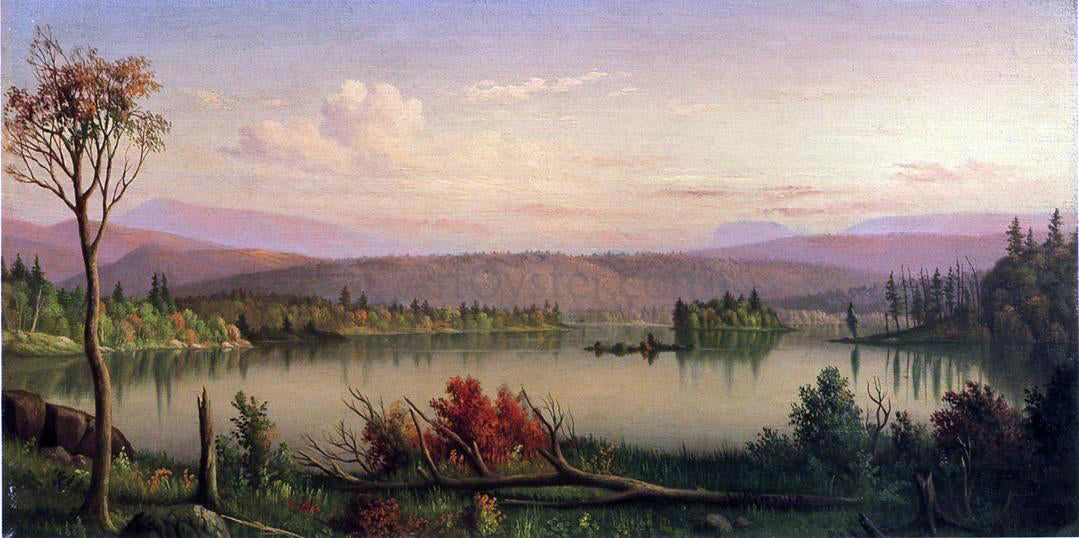 Levi Wells Prentice Blue Mountain Lake - Canvas Print