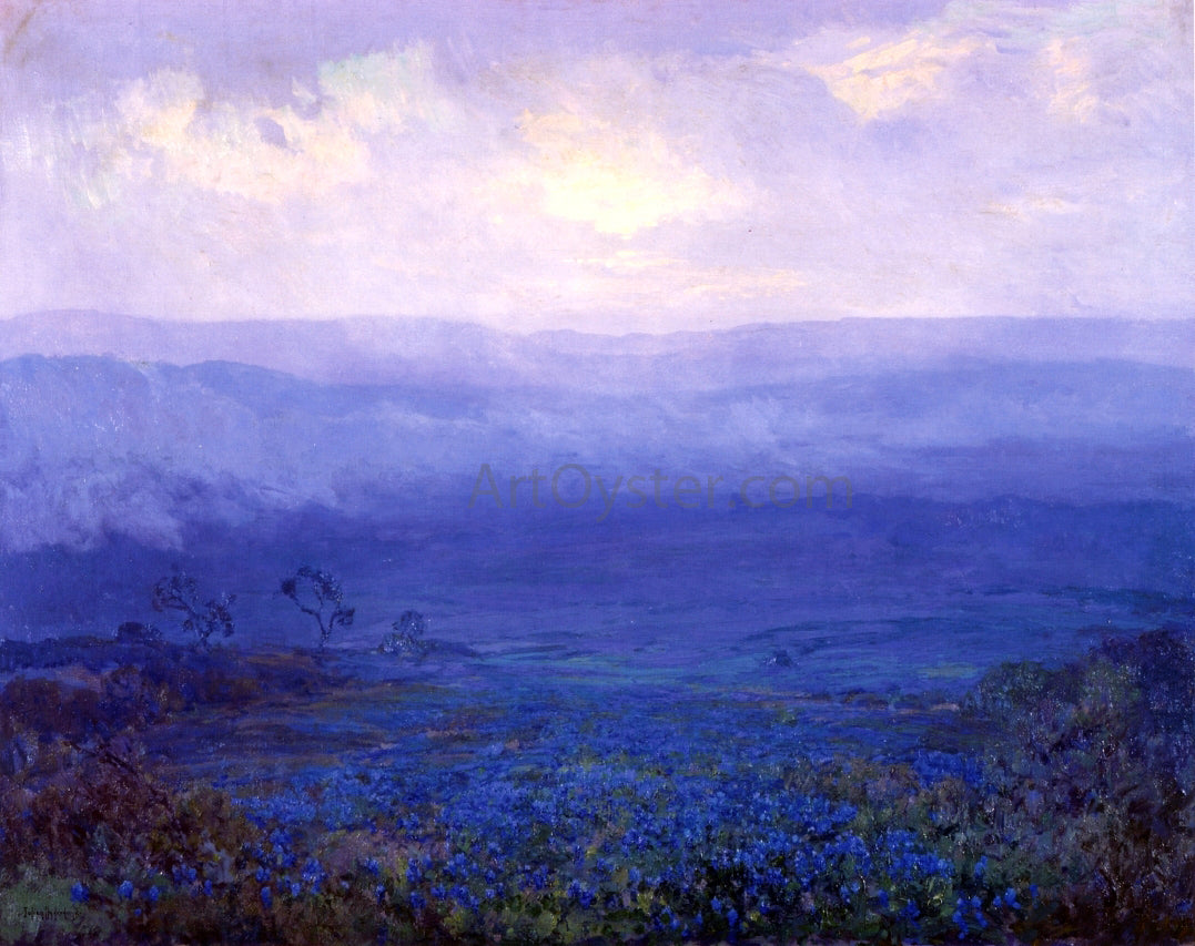 Julian Onderdonk Bluebonnets in Texas - Canvas Print