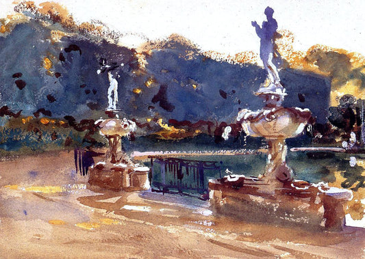 John Singer Sargent Boboli Gardens - Canvas Print