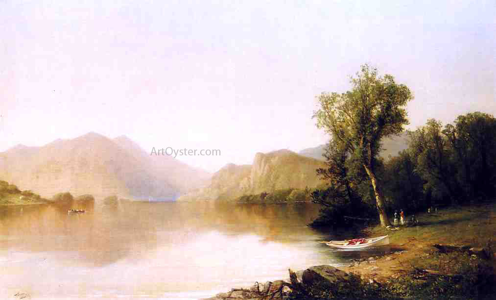 John Williamson Bolton's Landing, Lake George - Canvas Print