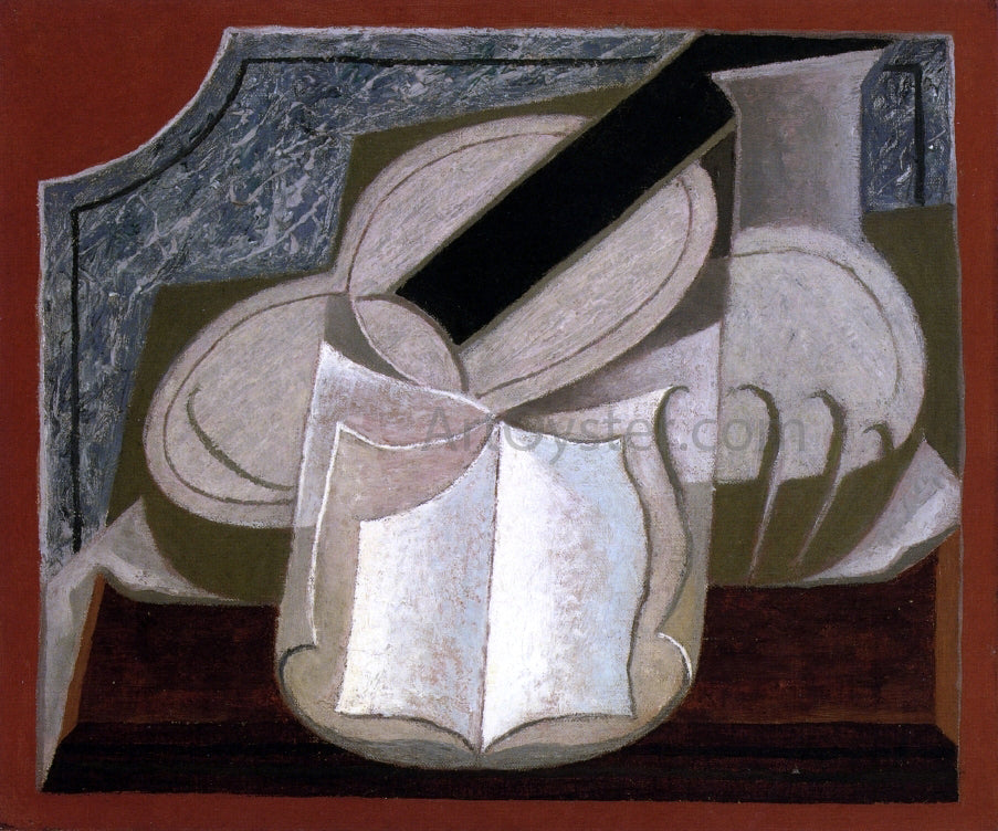 Juan Gris Book and Guitar - Canvas Print