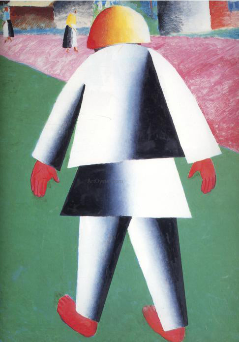 Kazimir Malevich Boy - Canvas Print