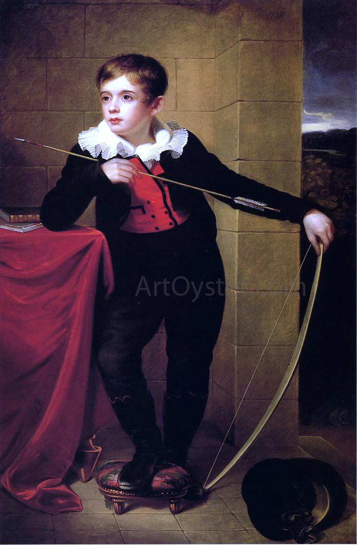 Rembrandt Peale Boy from the Taylor Family - Canvas Print