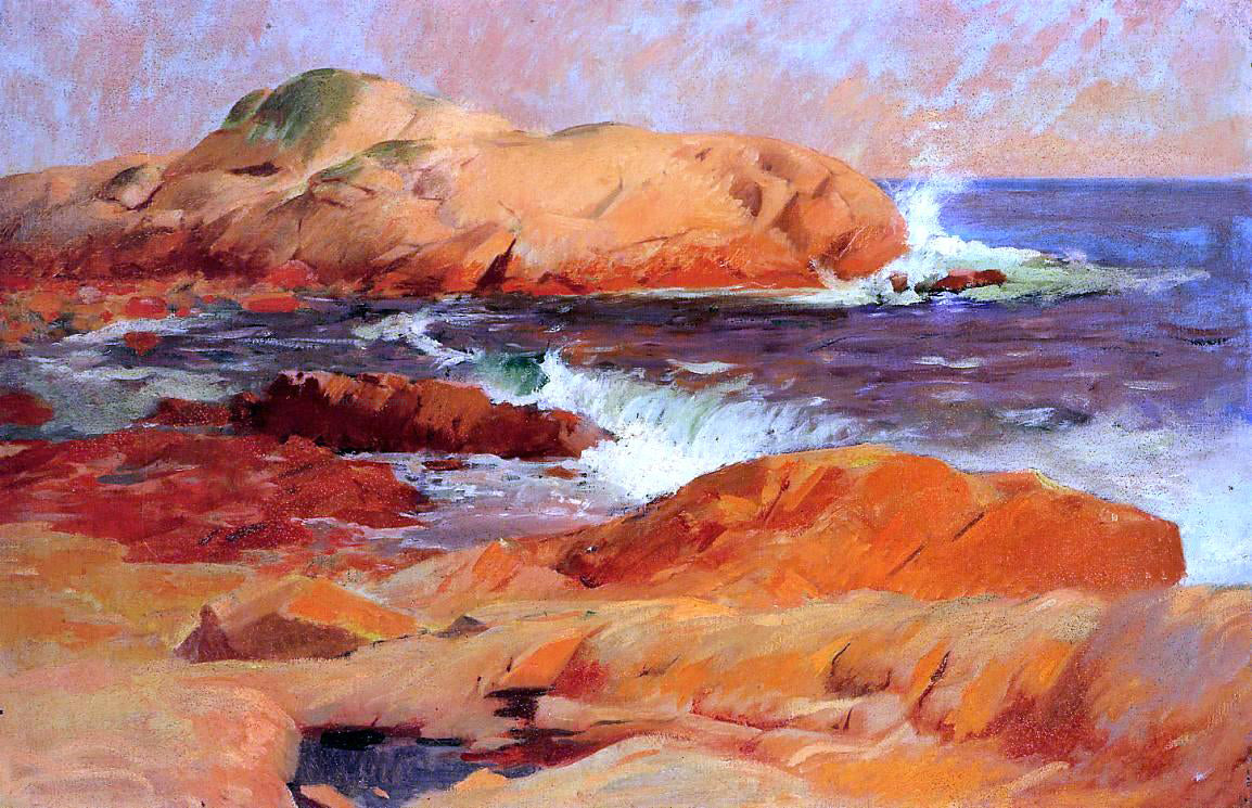 Frank Duveneck Brace's Rock - Canvas Print