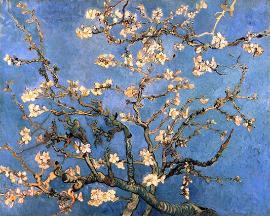Vincent Van Gogh A Branch with Almond Blossom - Canvas Print