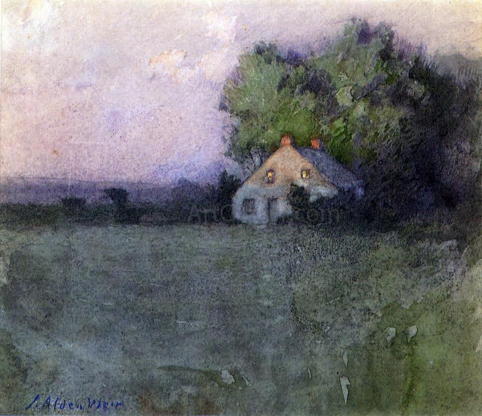 Julian Alden Weir Branchville, Connecticut - Canvas Print