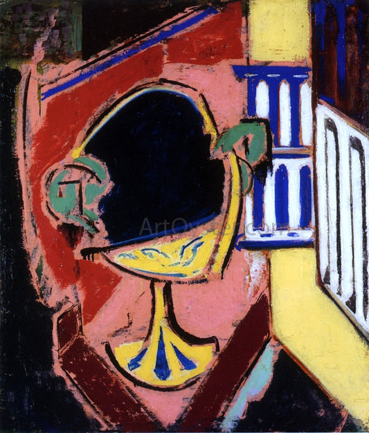 Alfred Henry Maurer Brass Bowl - Canvas Print