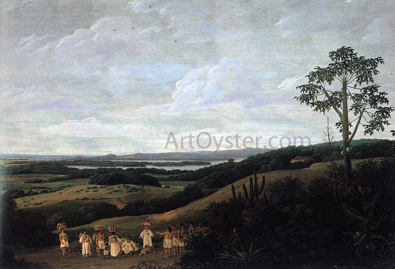 Frans Post Brazilian Landscape - Canvas Print