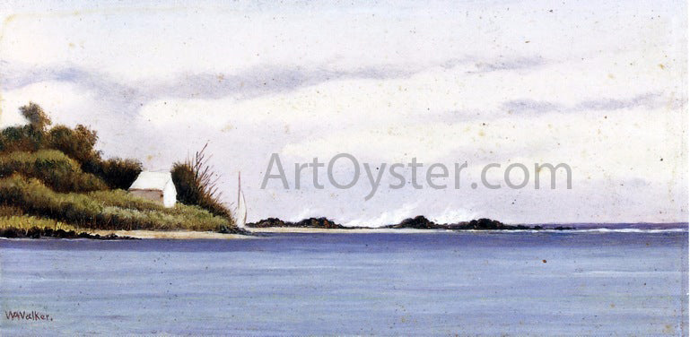 William Aiken Walker Breakers in Florida - Canvas Print