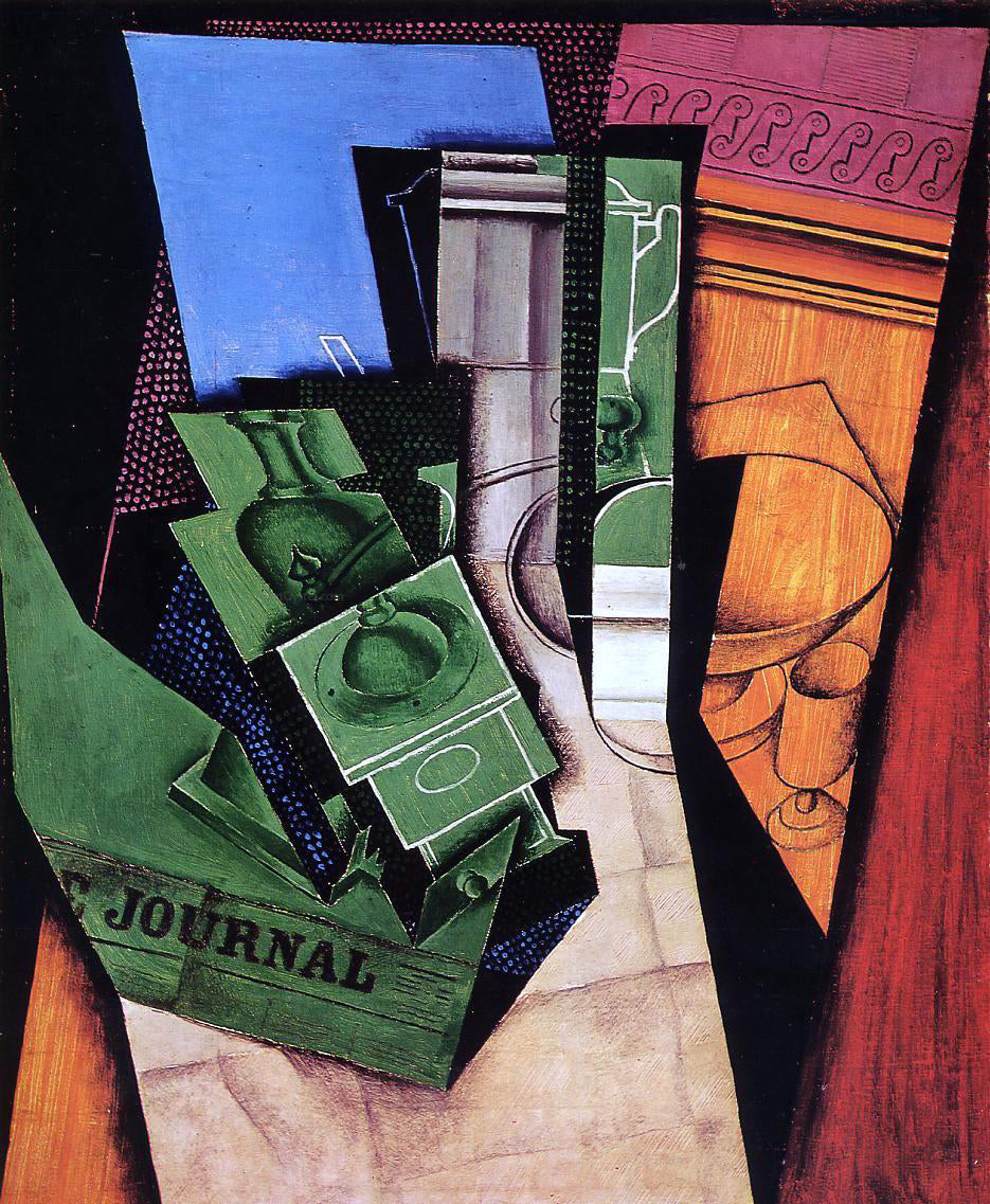 Juan Gris Breakfast - Canvas Print
