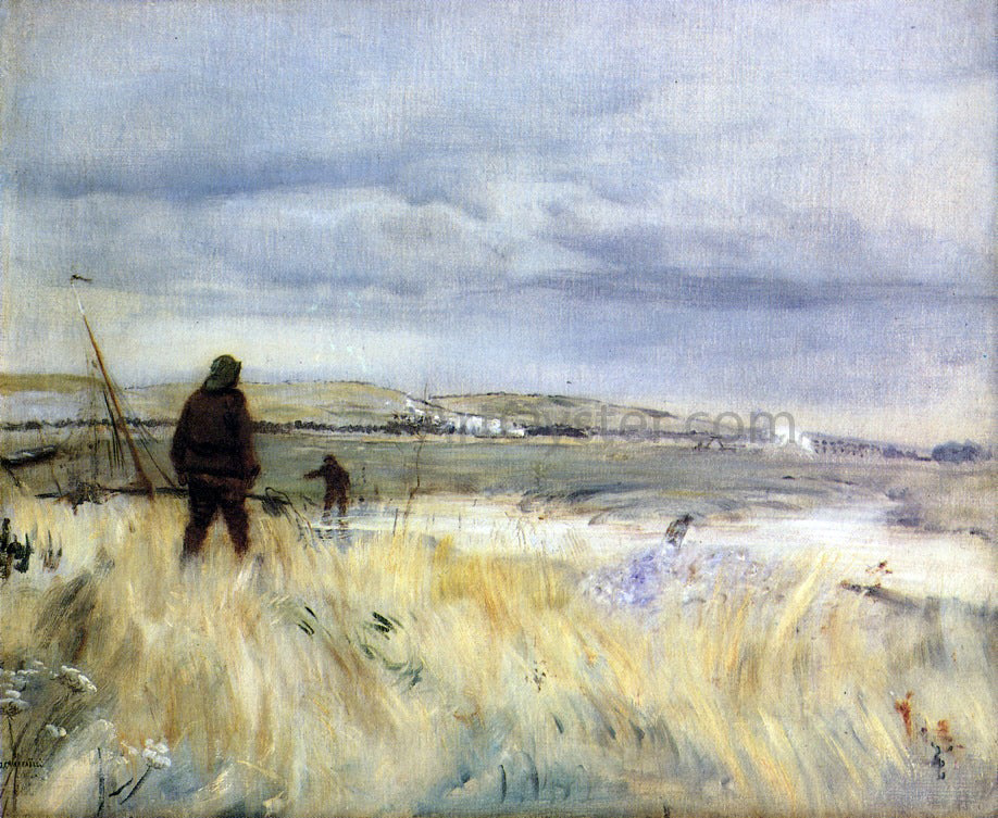 Jean-Francois Raffaelli Breton Fishermen - Canvas Print