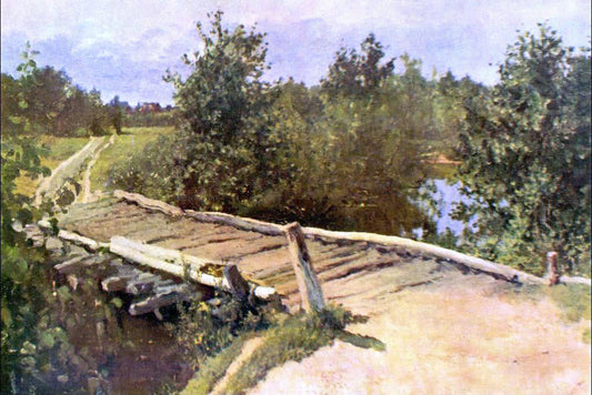 Constantin Alexeevich Korovin Bridge - Canvas Print