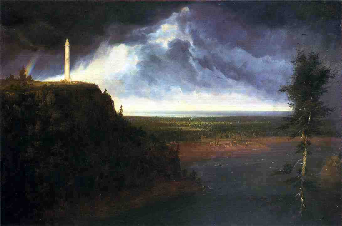 Thomas Cole Brock's Monument - Canvas Print