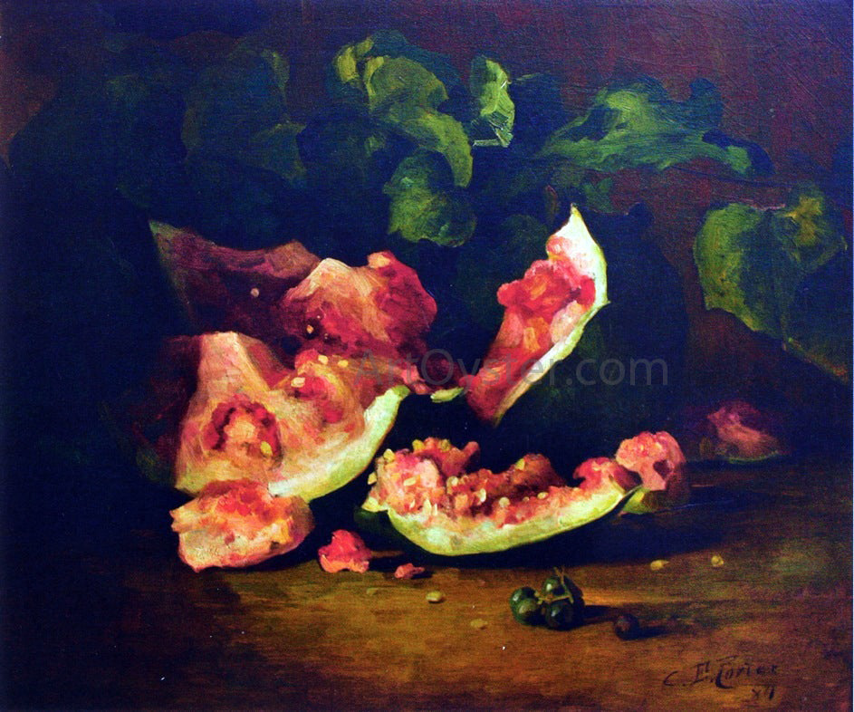 Charles Ethan Porter Broken Watermelon - Canvas Print