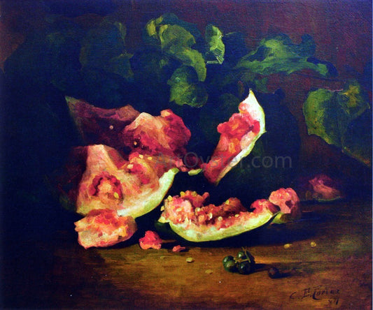 Charles Ethan Porter Broken Watermelon - Canvas Print