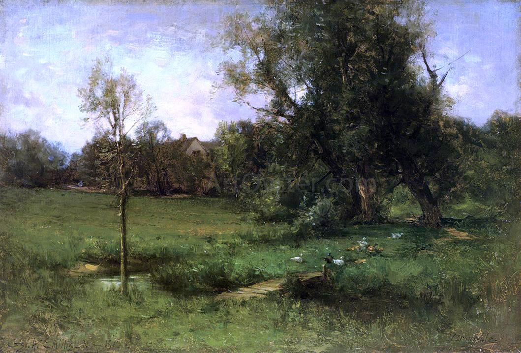 George Henry Smillie Bronxville - Canvas Print