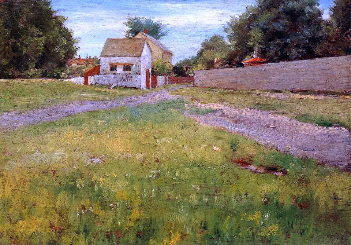 William Merritt Chase Brooklyn Landscape - Canvas Print