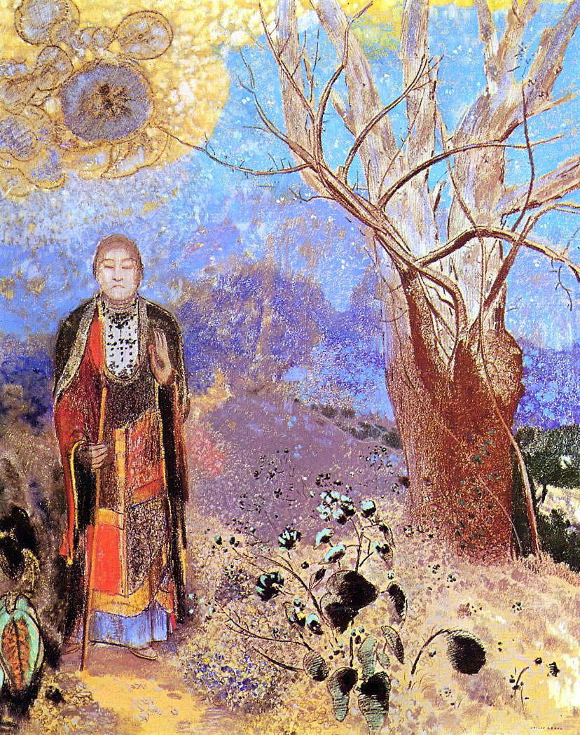 Odilon Redon Buddah - Canvas Print