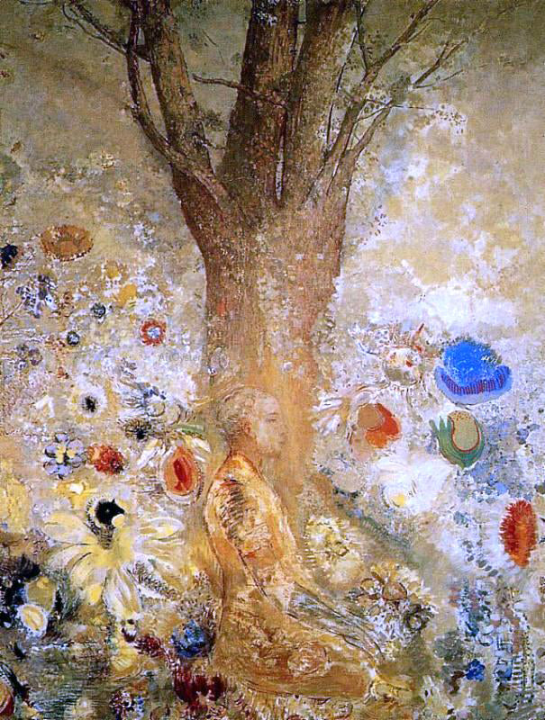 Odilon Redon Buddah in His Youth - Canvas Print