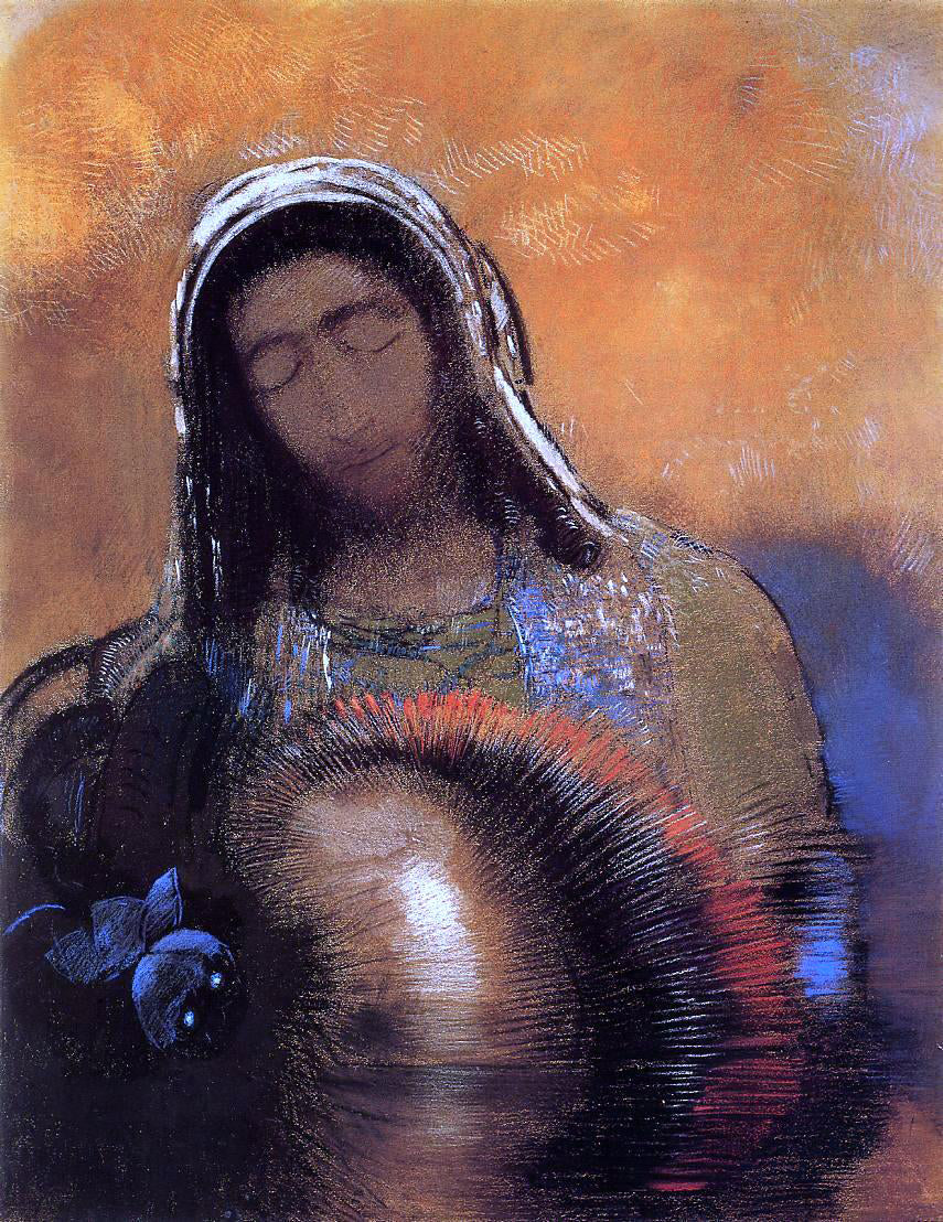 Odilon Redon Buddha - Canvas Print