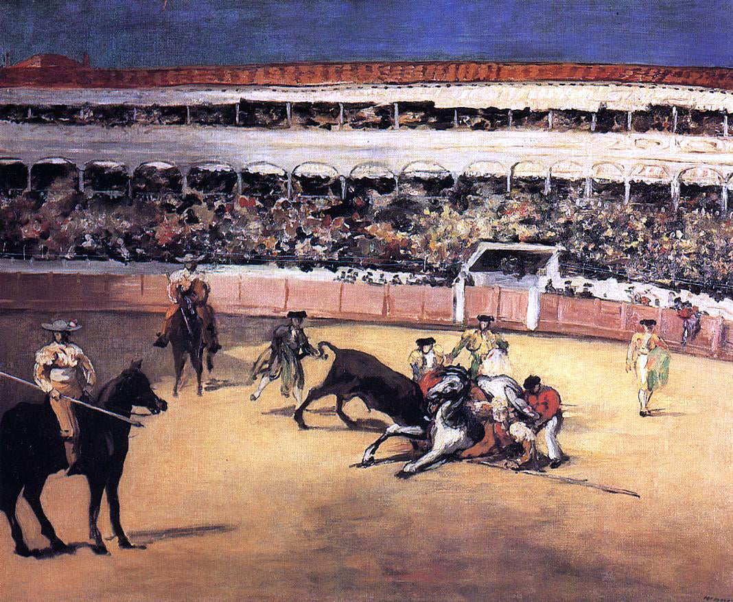Edouard Manet Bullfight - Canvas Print