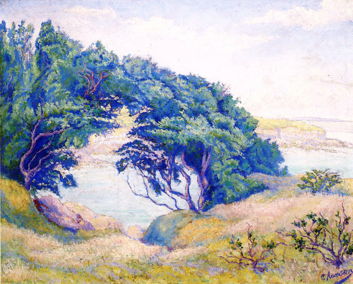 Paul Ranson By the Sea, Brittany - Canvas Print
