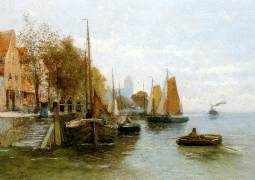 Carl Wagner By the Water - Canvas Print