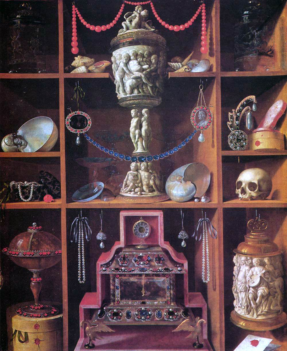 Georg Hainz Cabinets of Curiosities - Canvas Print