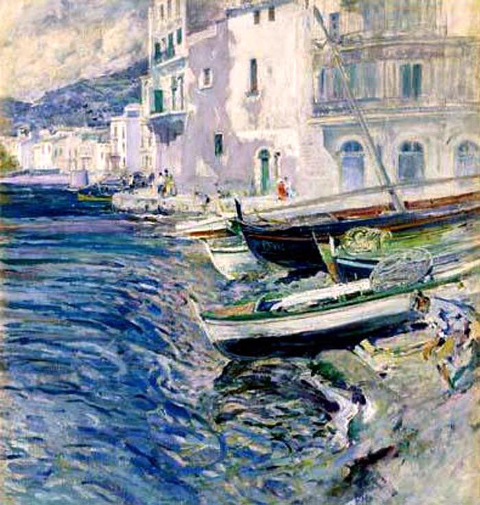 Segundo Matilla Marina Cadaques - Canvas Print