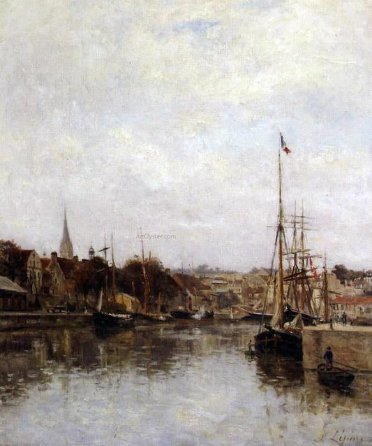 Stanislas Lepine Caen, The Dock of Saint-Pierre - Canvas Print