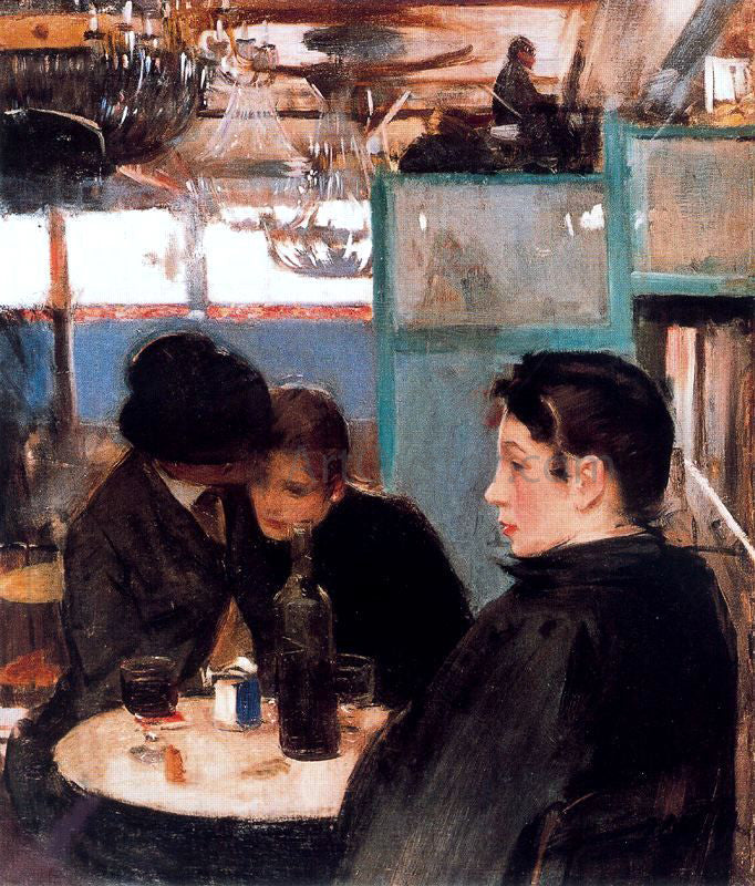 Ramon I Carbo Cafe de Paris - Canvas Print