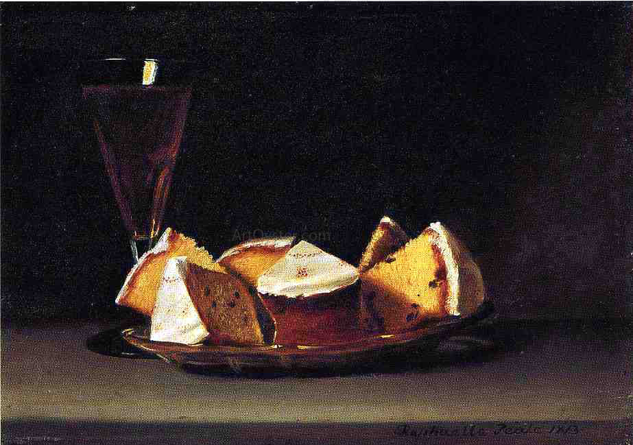 Raphaelle Peale Cake and Wine - Canvas Print