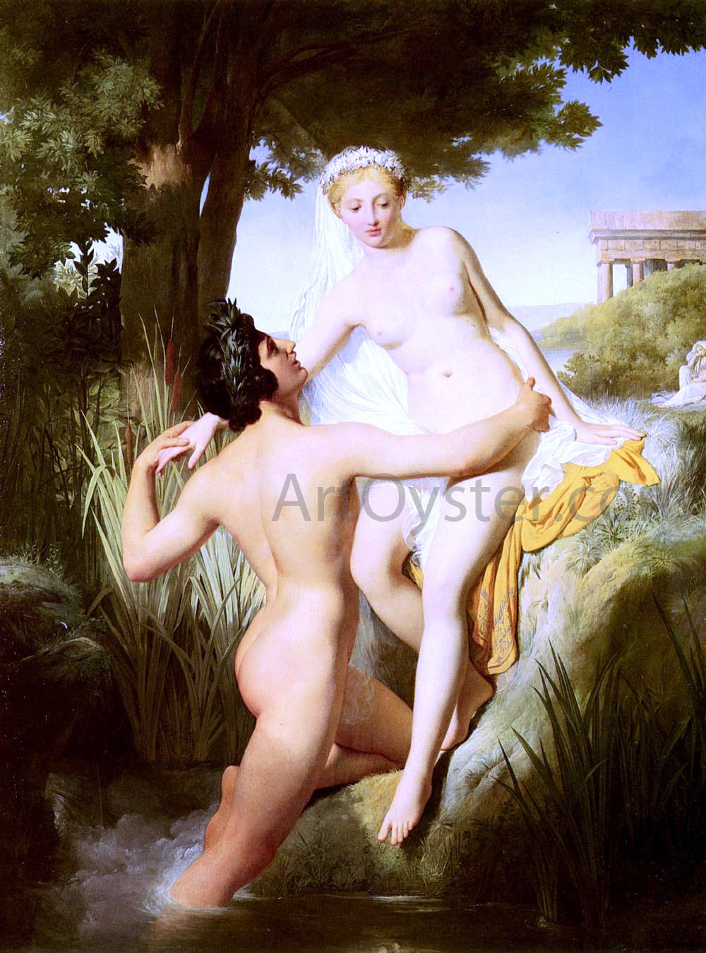 Raymond Quinsac Monvoisin Callirhoe - Canvas Print