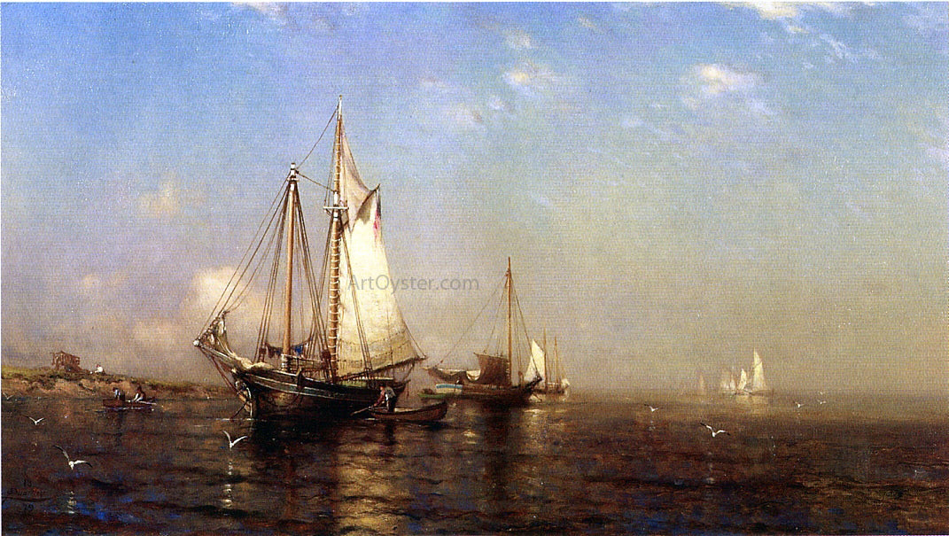 Arthur Quartley Calm Morning, Boer's Head - Canvas Print
