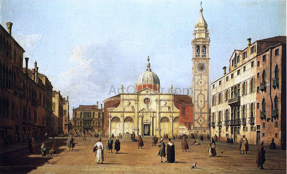 Canaletto Campo Santa Maria Formosa - Canvas Print
