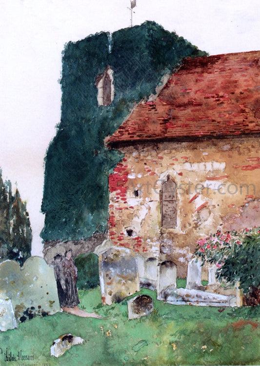 Frederick Childe Hassam Canterbury - Canvas Print
