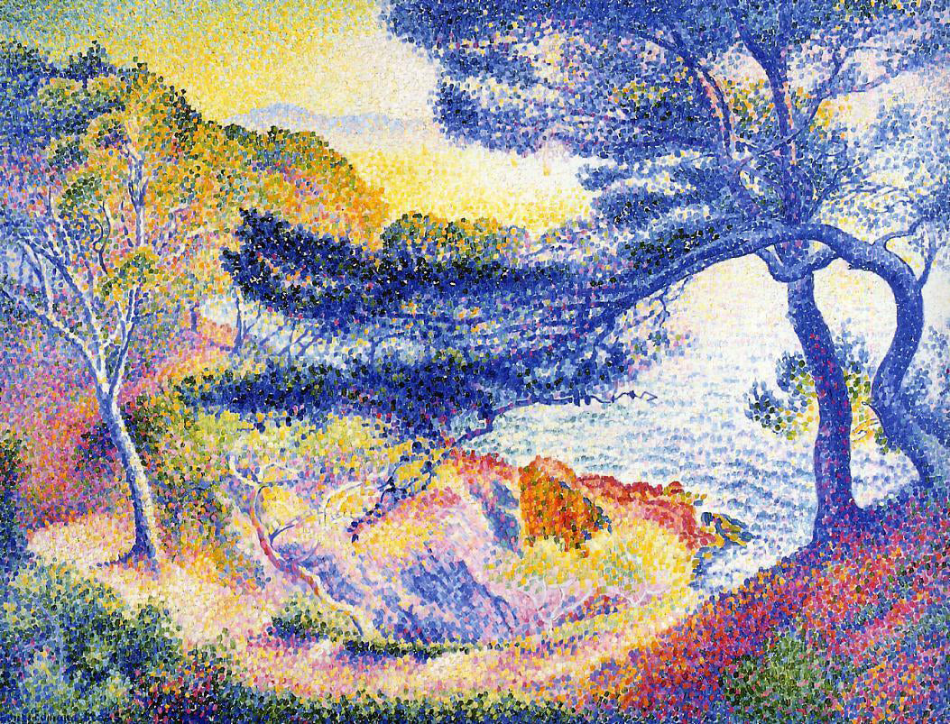 Henri Edmond Cross Cape Layet, Provence - Canvas Print