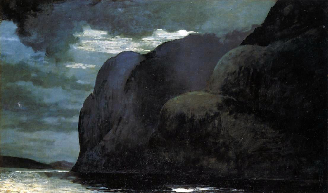 Winslow Homer Cape Trinity, Saguenay River - Canvas Print