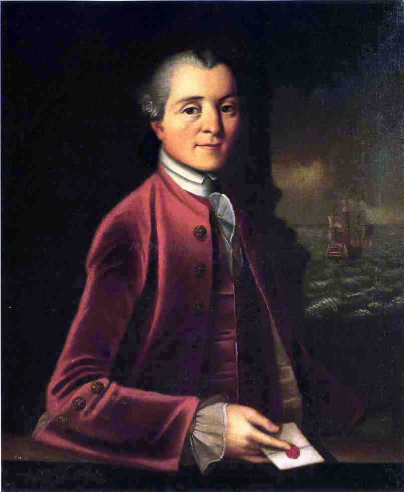 Henry Benbridge Captain Gordon - Canvas Print
