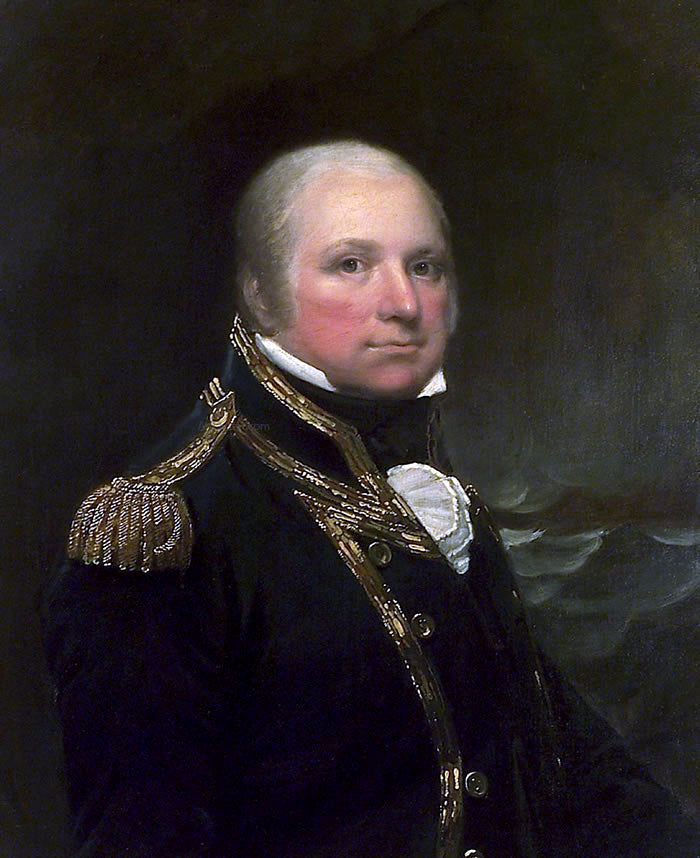 Lemuel Francis Abbott Captain John Cooke, 1763-1805 - Canvas Print