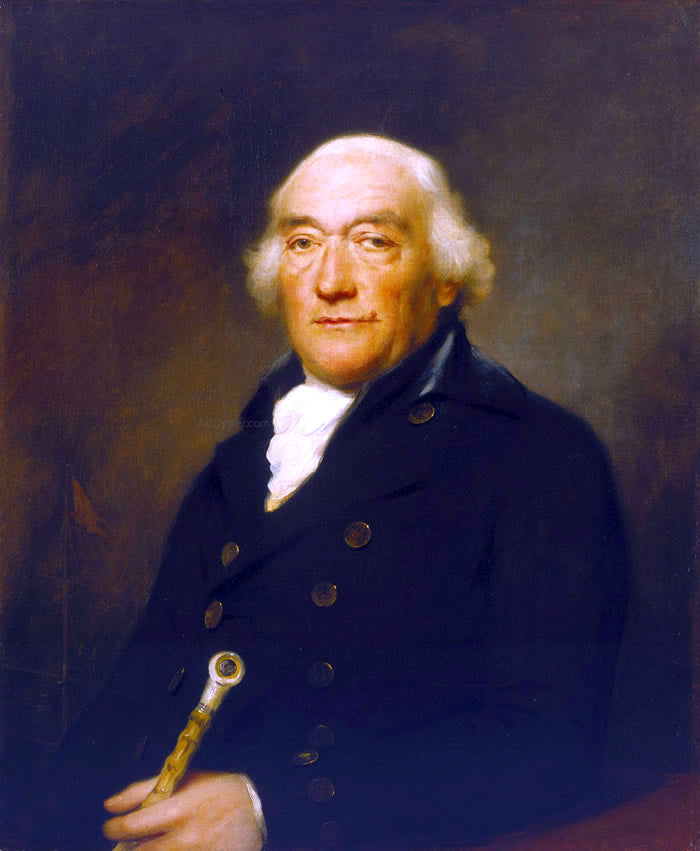 Lemuel Francis Abbott Captain William Locker - Canvas Print
