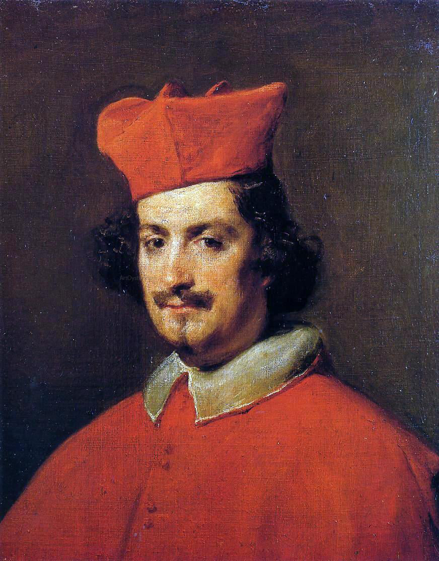 Diego Velazquez Cardinal Camillo Astalli - Canvas Print